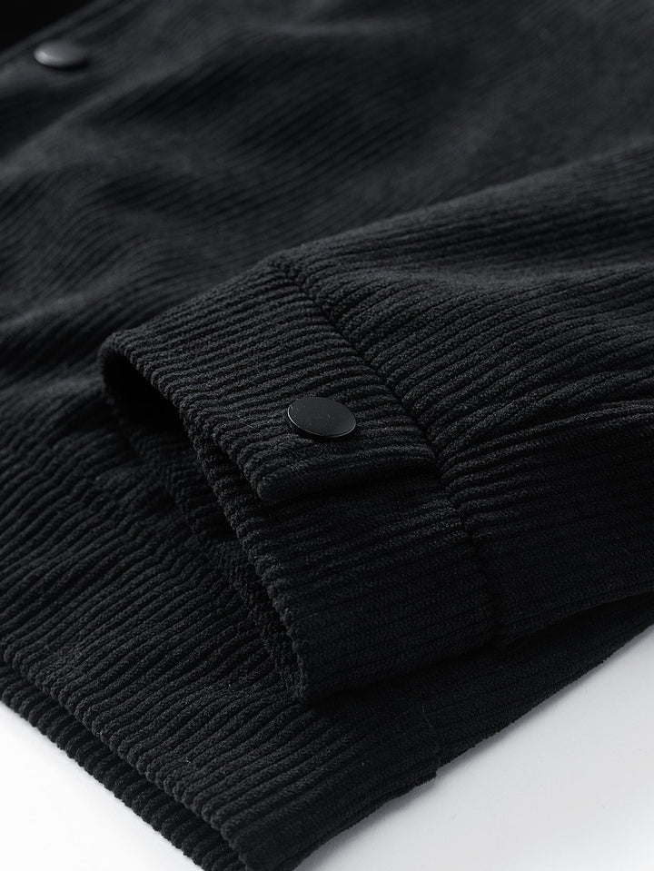 Jur | Corduroy jack met opgezette zakken