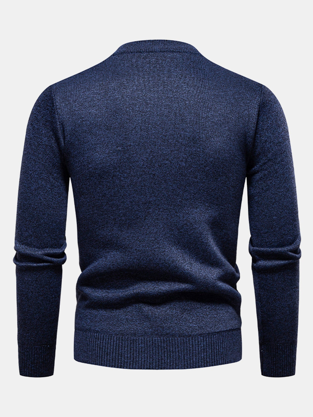 Geert | Jacquardtrui met geometrisch patroon en ronde hals