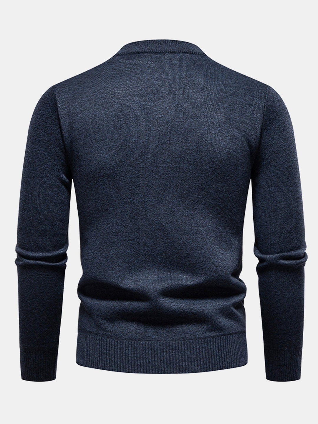 Geert | Jacquardtrui met geometrisch patroon en ronde hals
