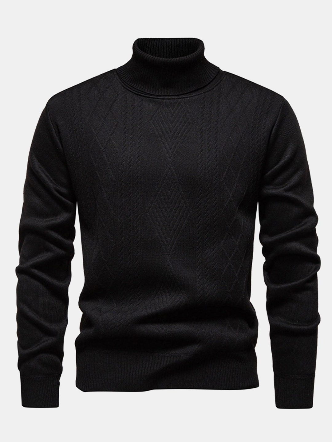 Joris | Jacquard coltrui met geometrisch patroon