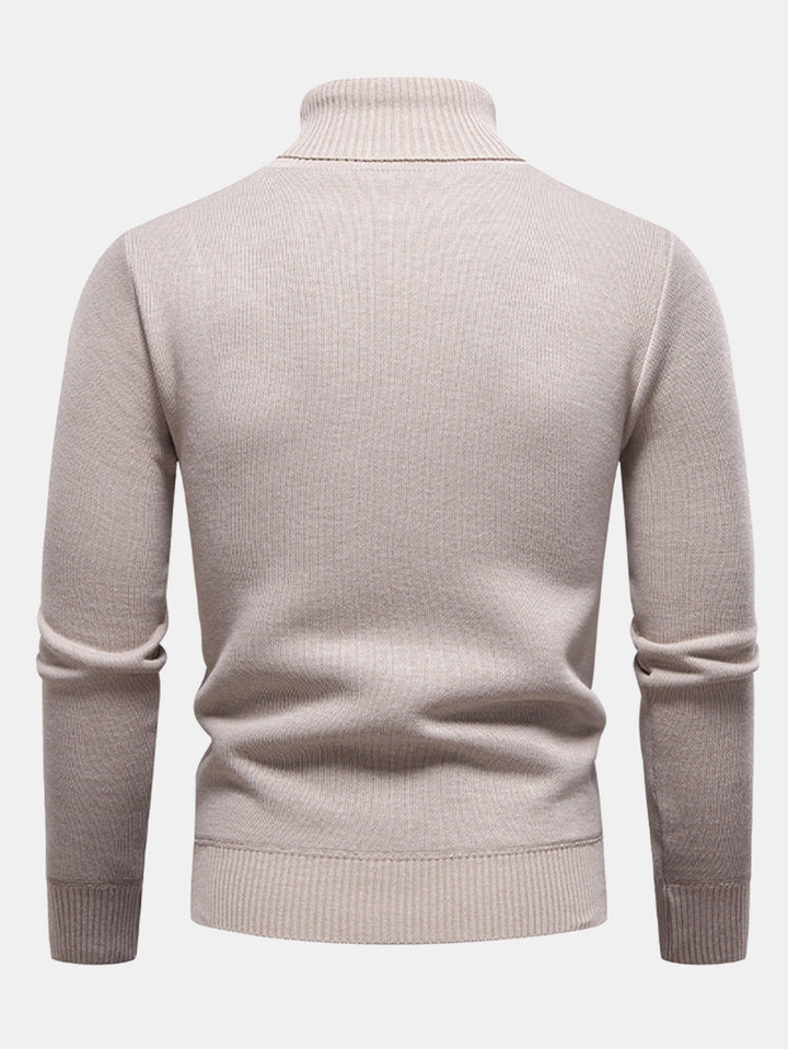 Joris | Jacquard coltrui met geometrisch patroon