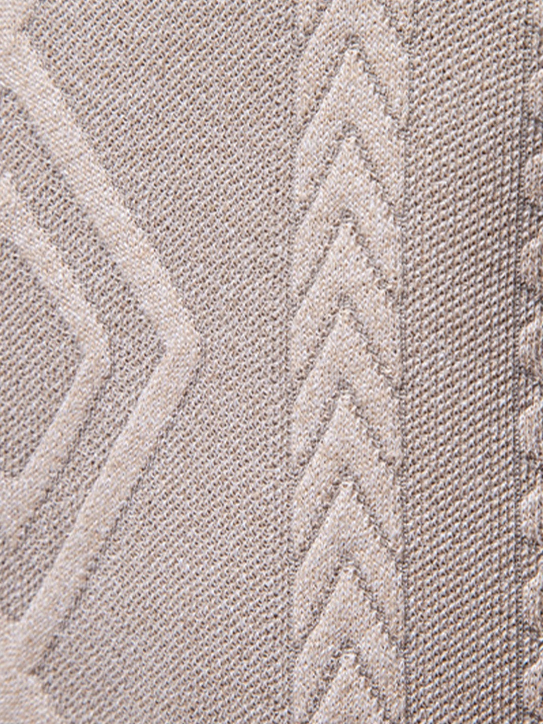 Geert | Jacquardtrui met geometrisch patroon en ronde hals