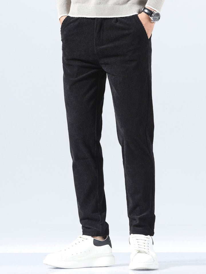 Luc | Corduroy Slim Fit Broek