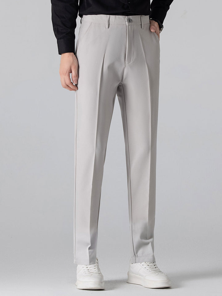 Sjoerd | Slim Fit Taps Toelopende Pantalon
