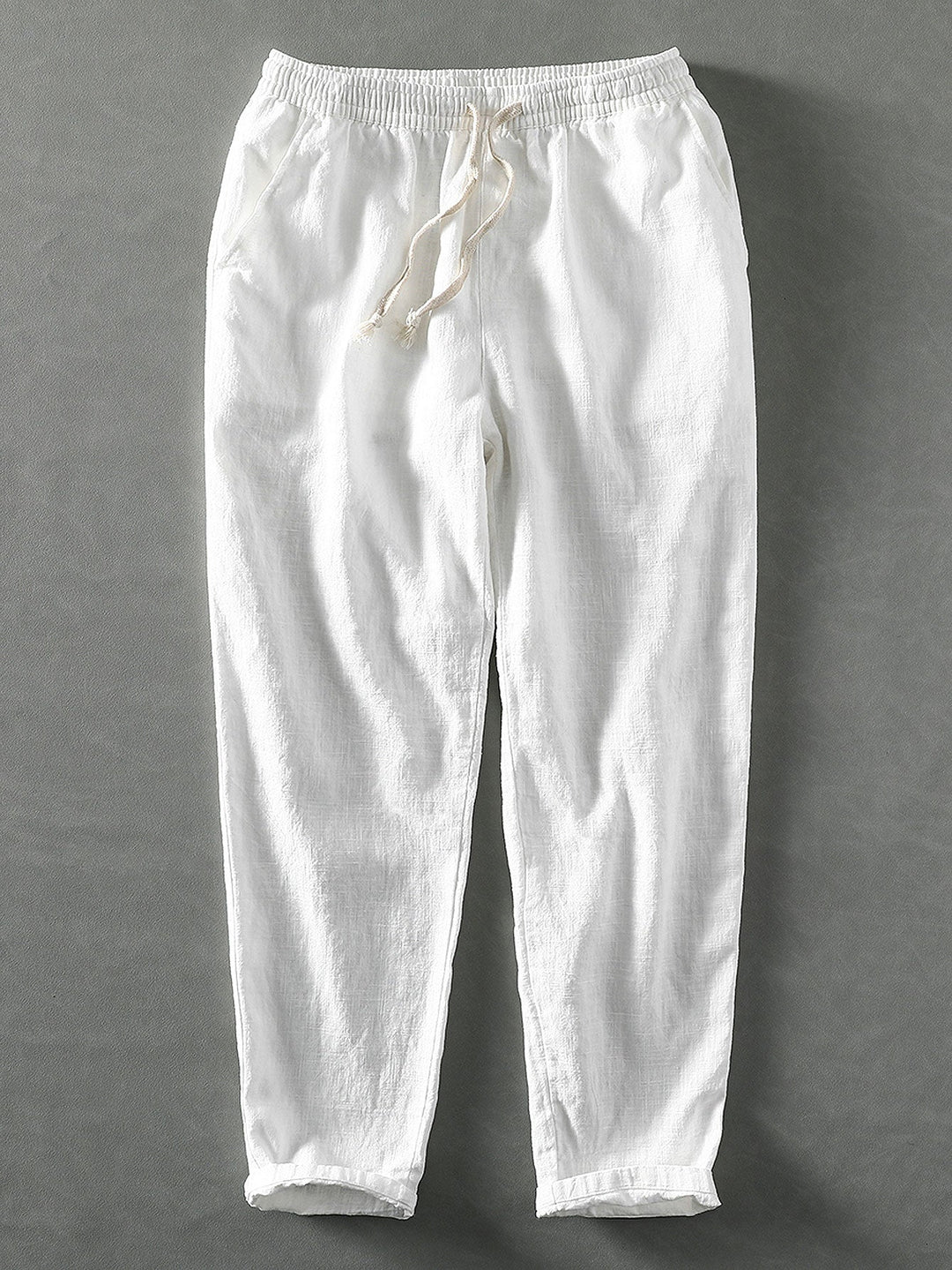 Cees | Linnen Katoenen Cropped Broek
