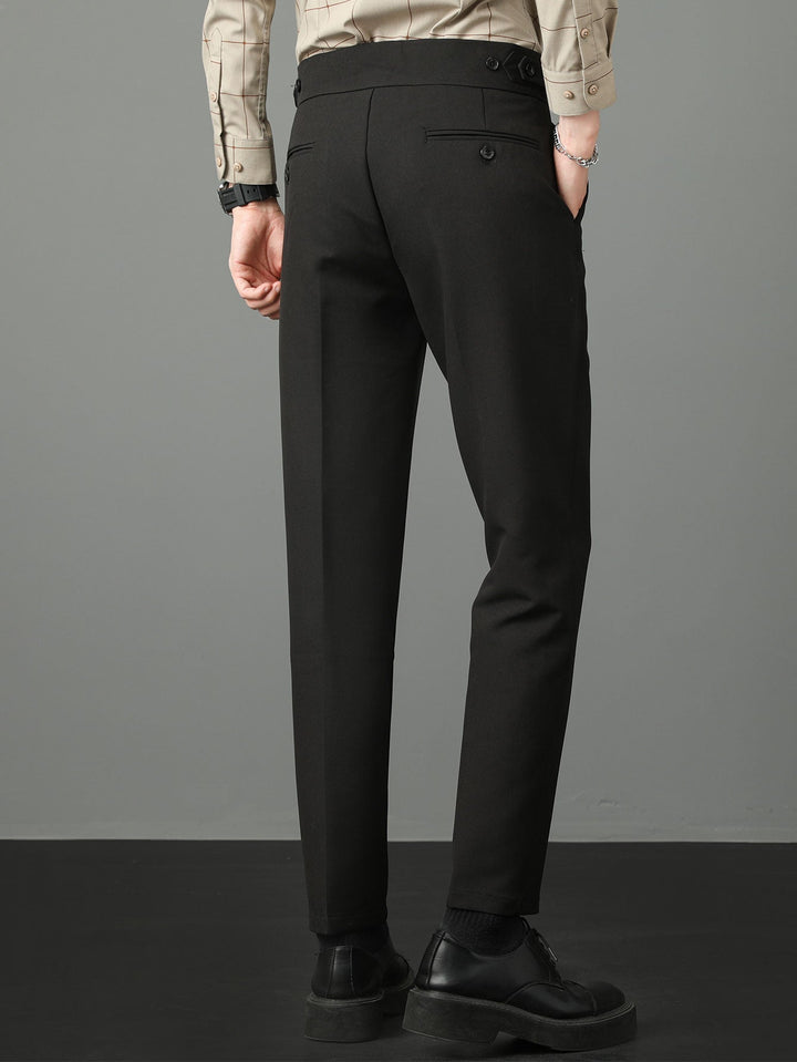 Björn | High Waist Slim Fit Pantalon