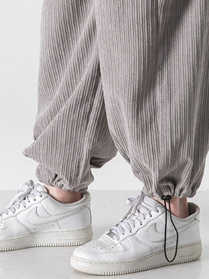 Lars | Corduroy Cargo Broek Relaxed Fit