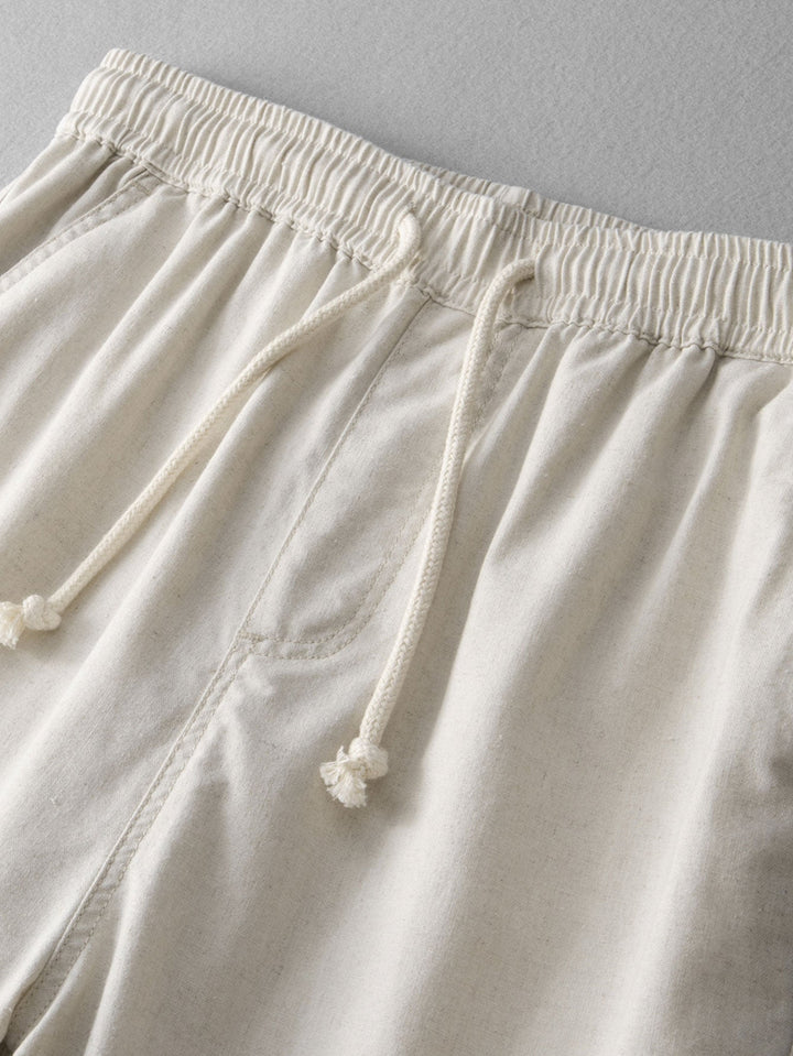 Dave | Linnen Broek Straight Leg