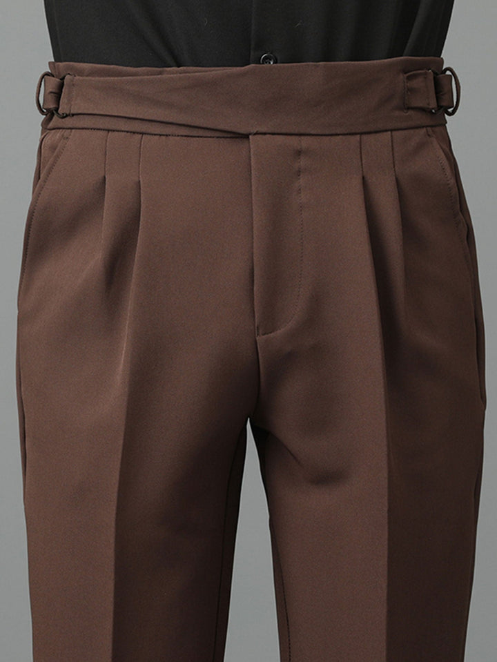 Björn | High Waist Slim Fit Pantalon