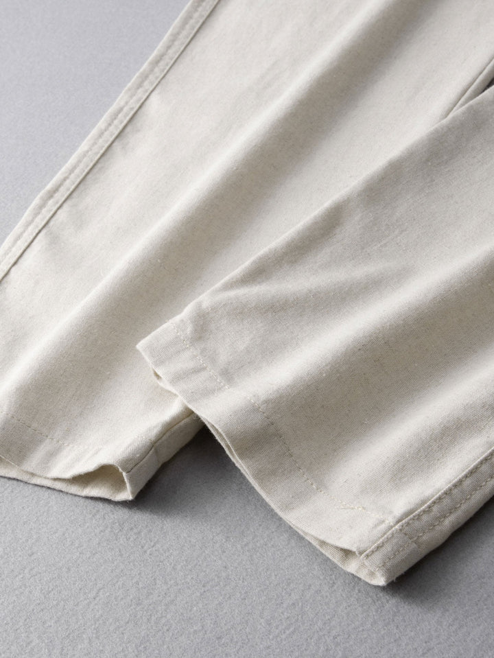 Dave | Linnen Broek Straight Leg