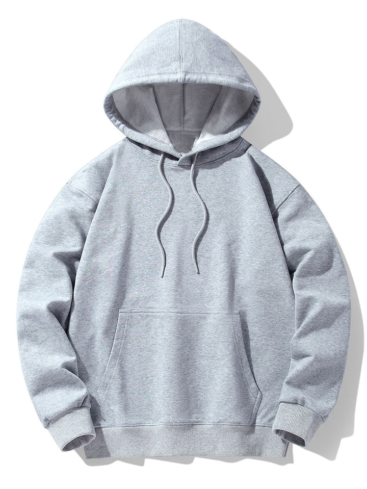 Loek | Zware hoodie met verlaagde schoudernaden en relaxte pasvorm