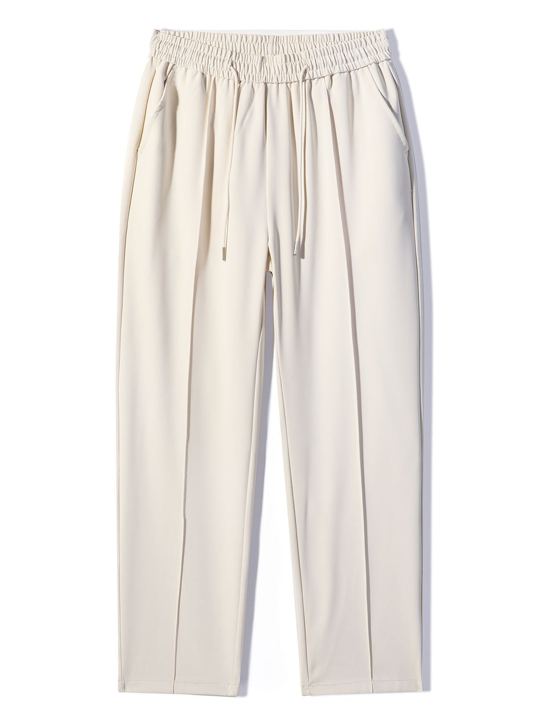 Abel | Geplooide Pantalon met Trekkoord
