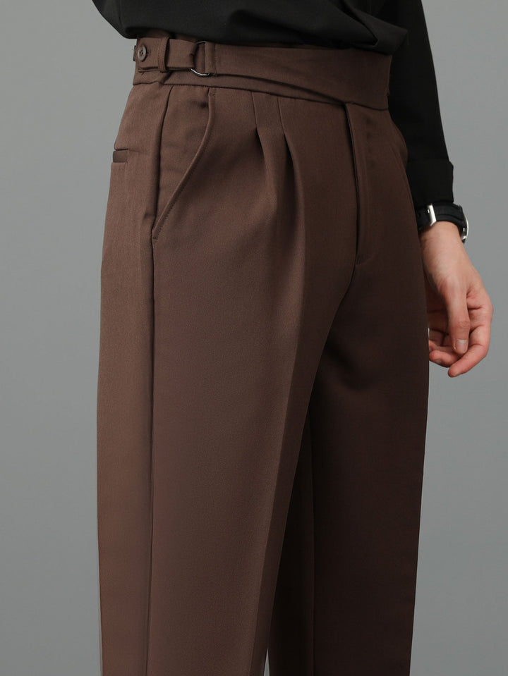 Björn | High Waist Slim Fit Pantalon