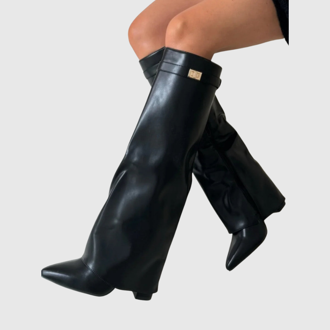 Lauren | Luxe leren laarzen