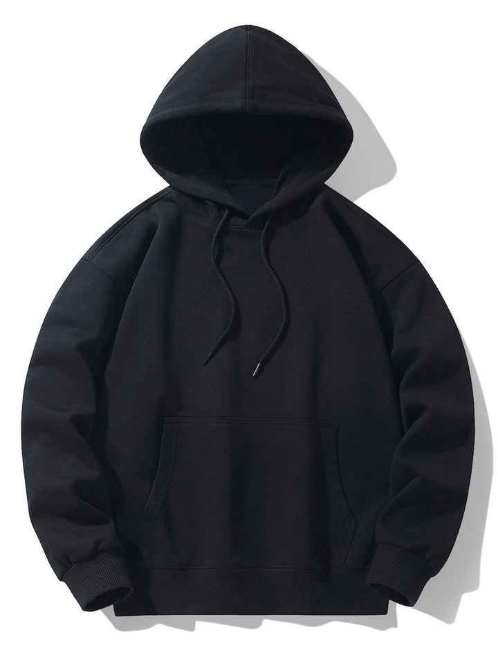 Loek | Zware hoodie met verlaagde schoudernaden en relaxte pasvorm