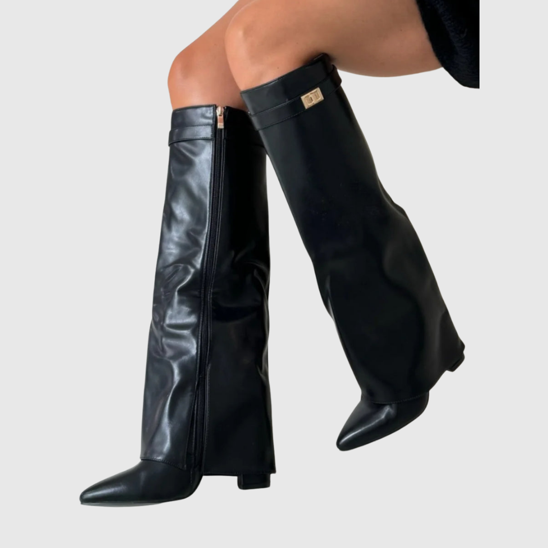 Lauren | Luxe leren laarzen