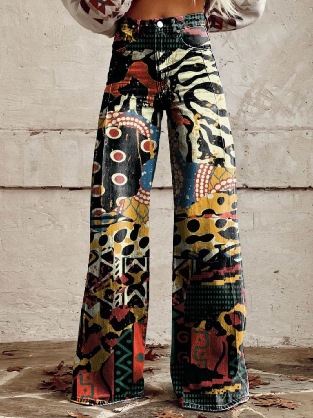 Carlijn | Artistieke elegante broek