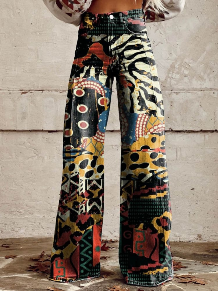 Carlijn | Artistieke elegante broek