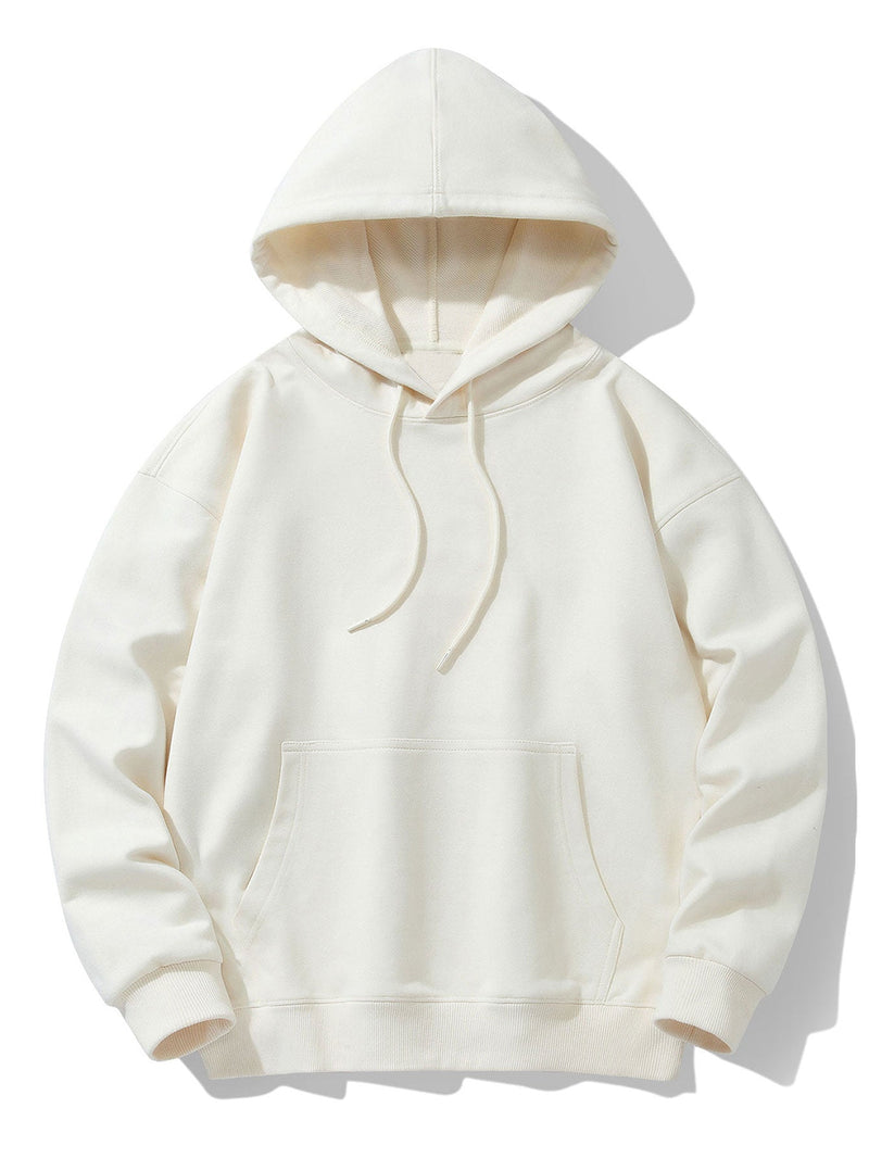 Loek | Zware hoodie met verlaagde schoudernaden en relaxte pasvorm