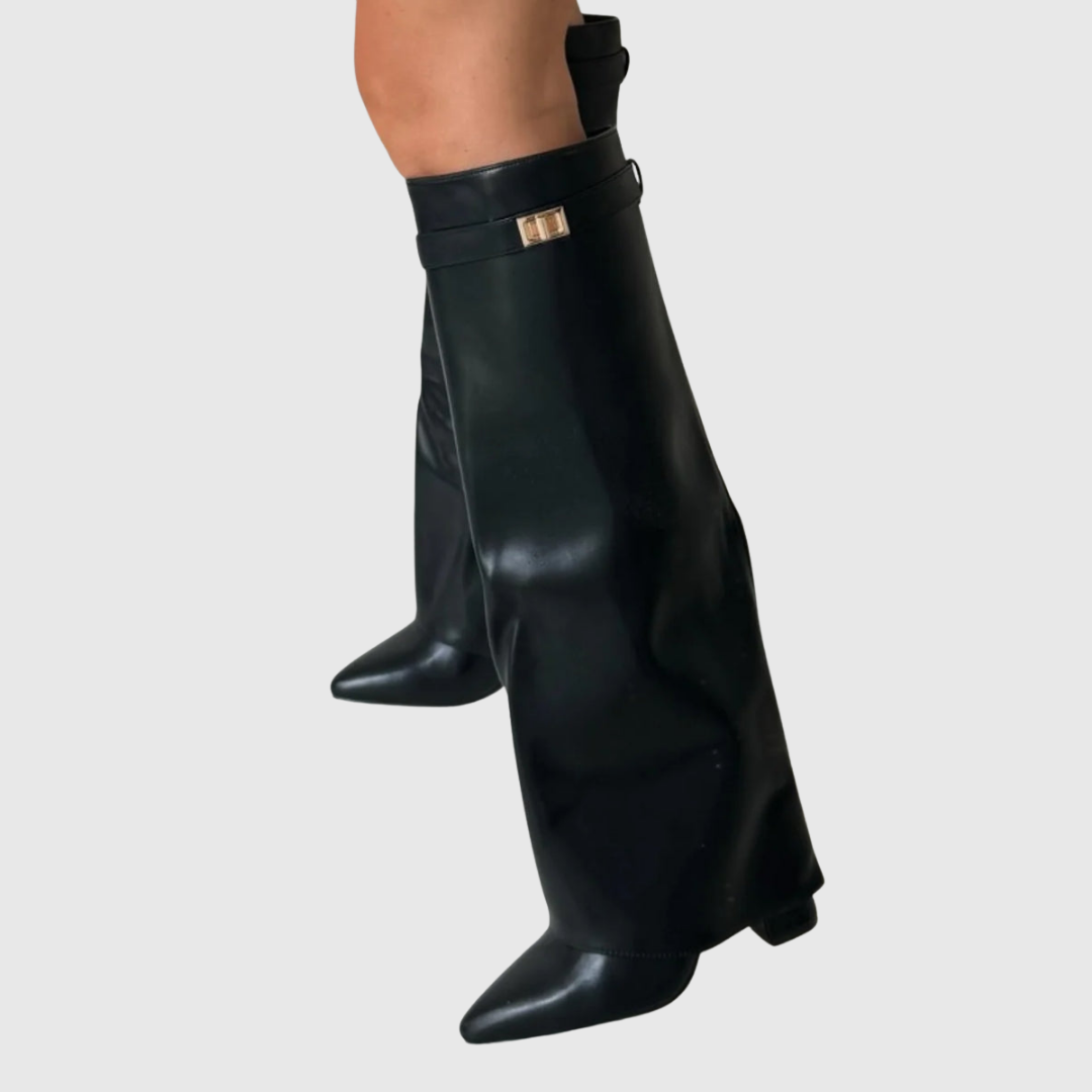 Lauren | Luxe leren laarzen