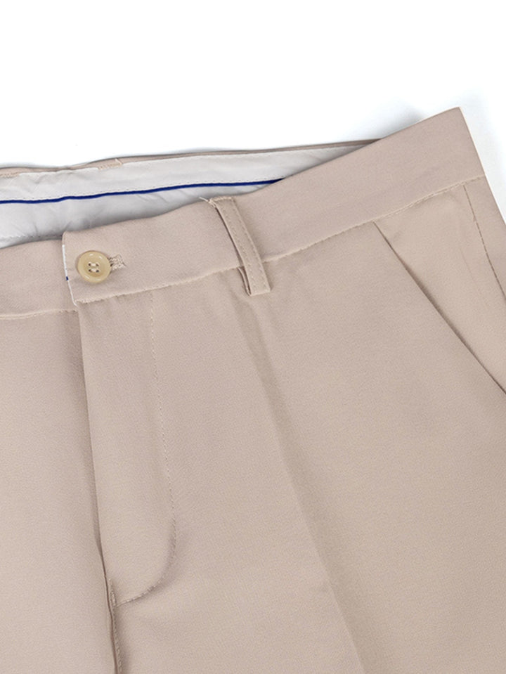 Sjoerd | Slim Fit Taps Toelopende Pantalon