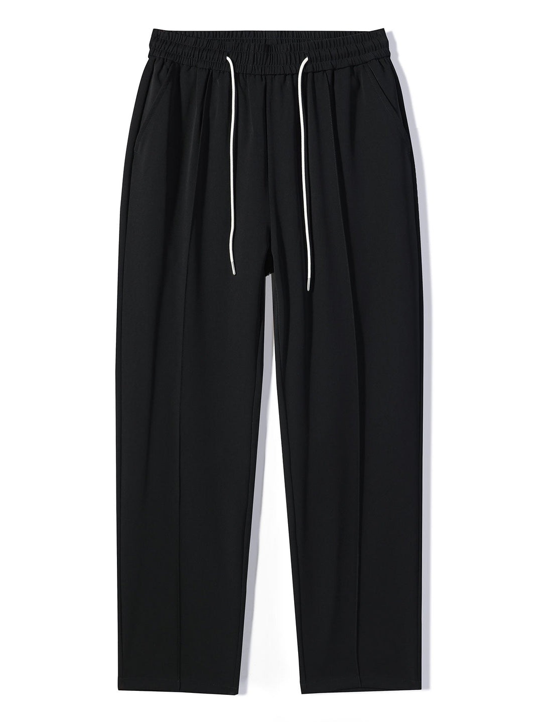 Abel | Geplooide Pantalon met Trekkoord