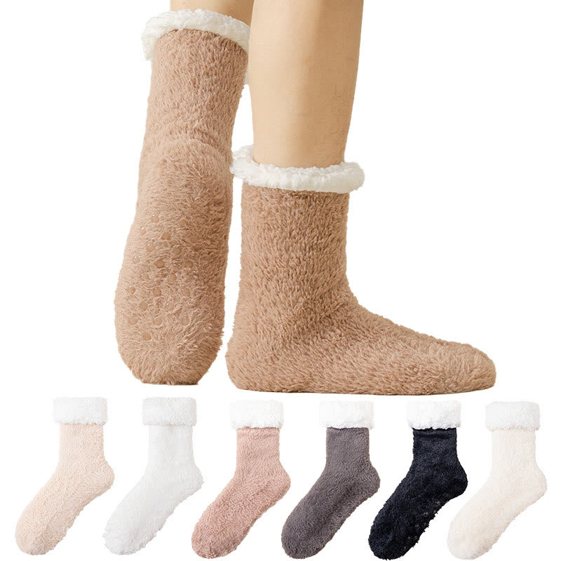 Babette | Zachte fleece huissokken