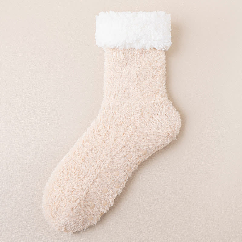 Babette | Zachte fleece huissokken
