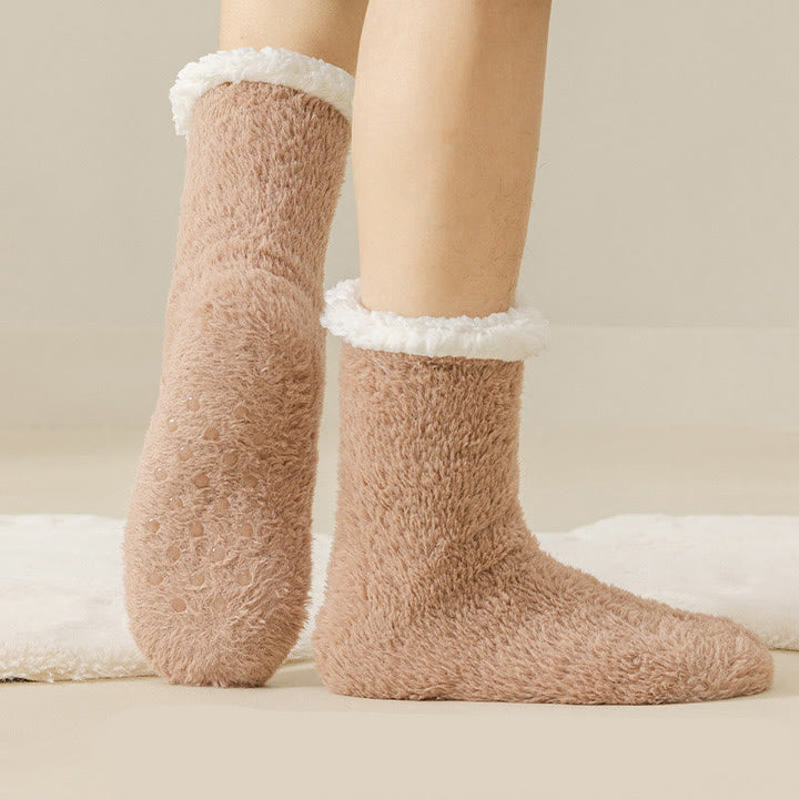 Babette | Zachte fleece huissokken