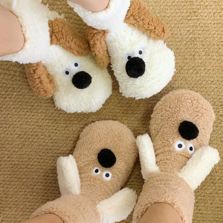 Noa | Puppy-huissokken met wiebeloogjes (2 paar)