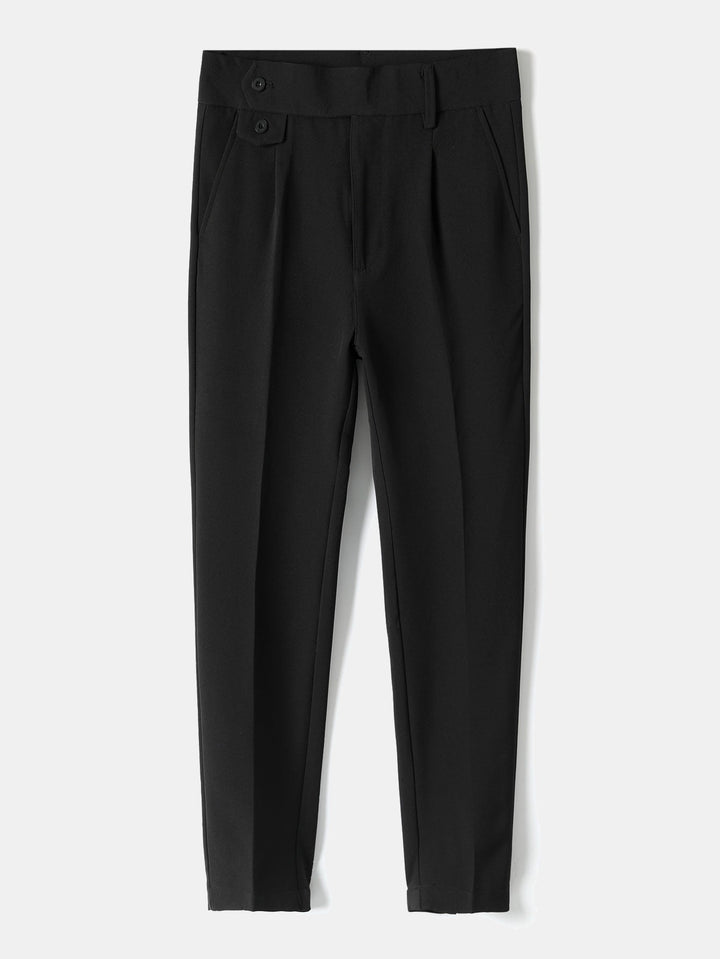 Wessel | Slim Fit Cropped Pantalon