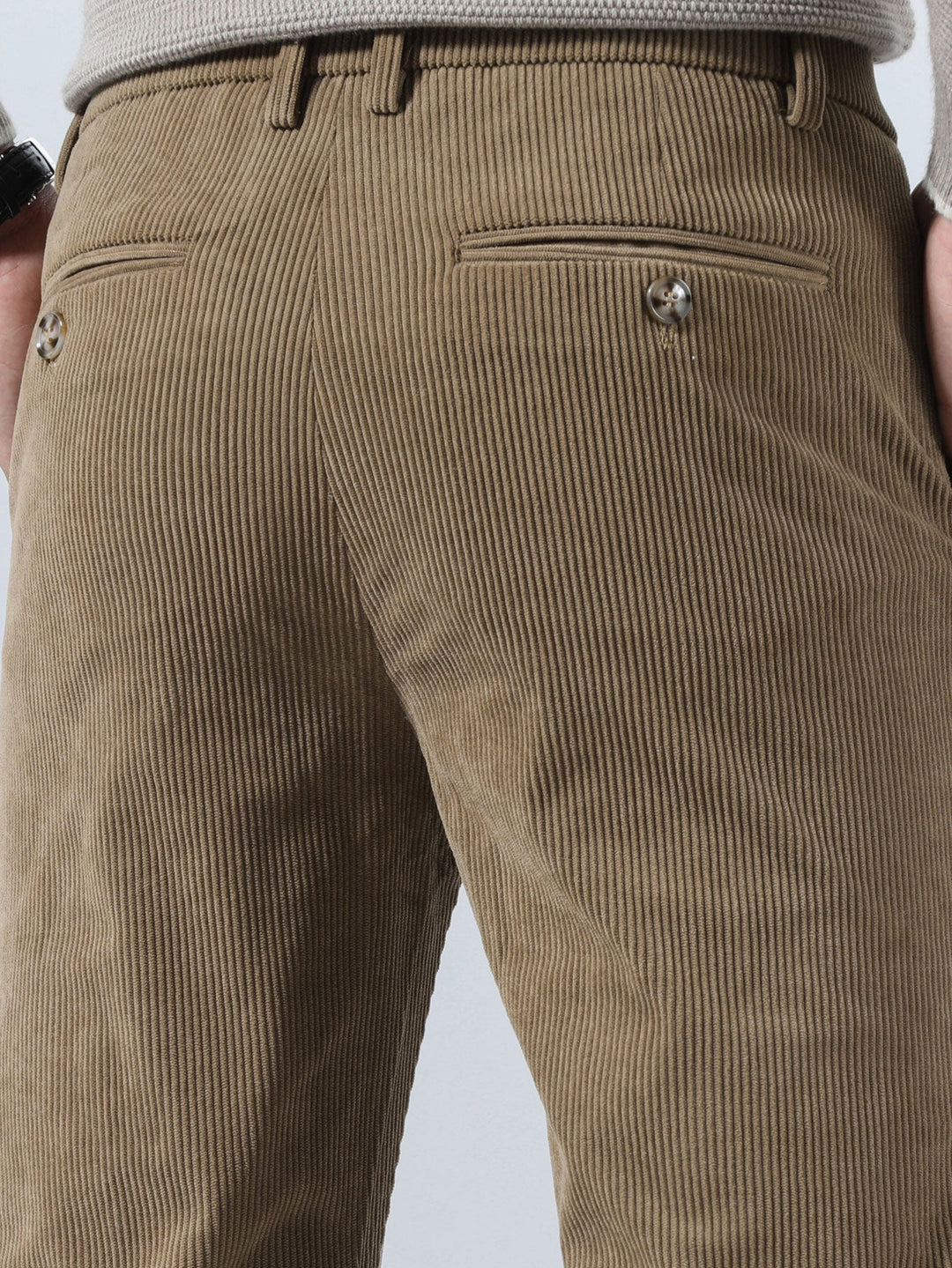 Luc | Corduroy Slim Fit Broek