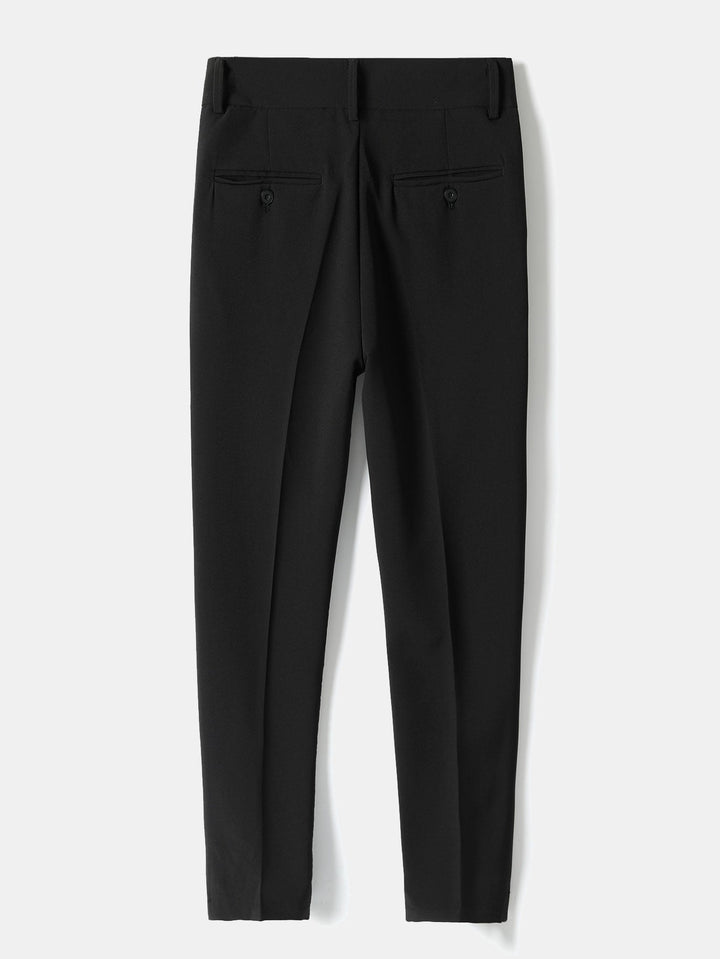 Wessel | Slim Fit Cropped Pantalon