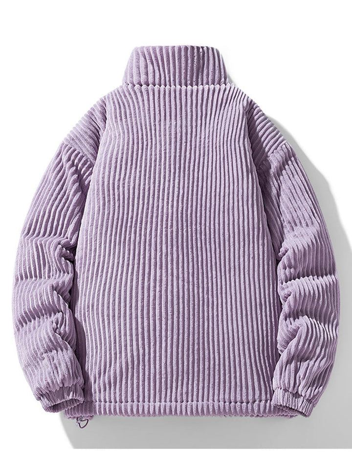 Rutger | Gewatteerde corduroy jas