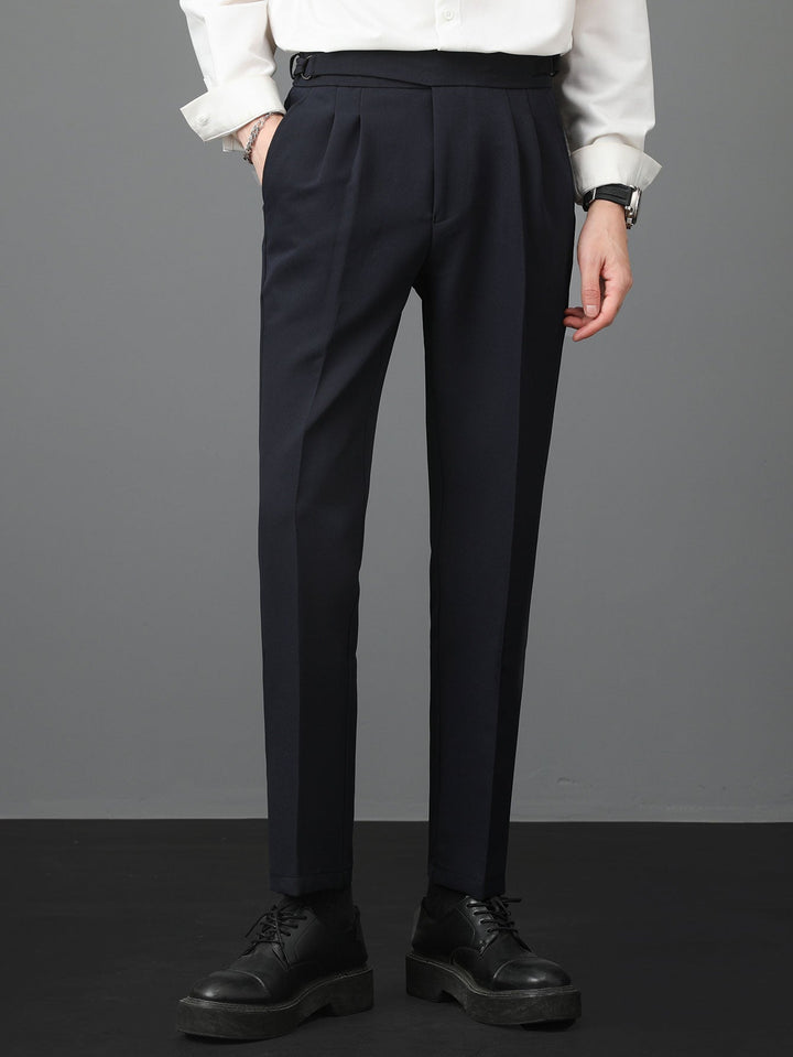 Björn | High Waist Slim Fit Pantalon