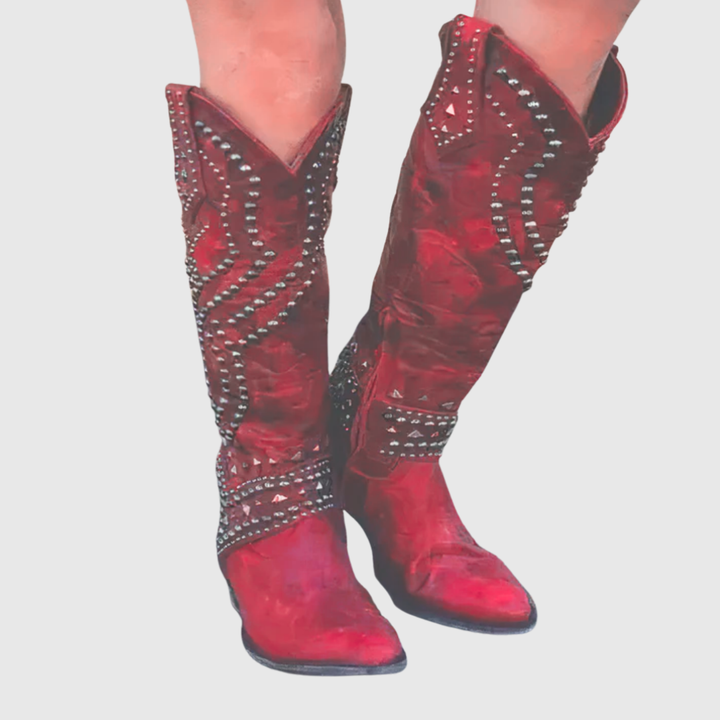 Tessa | Western kniehoge laarzen