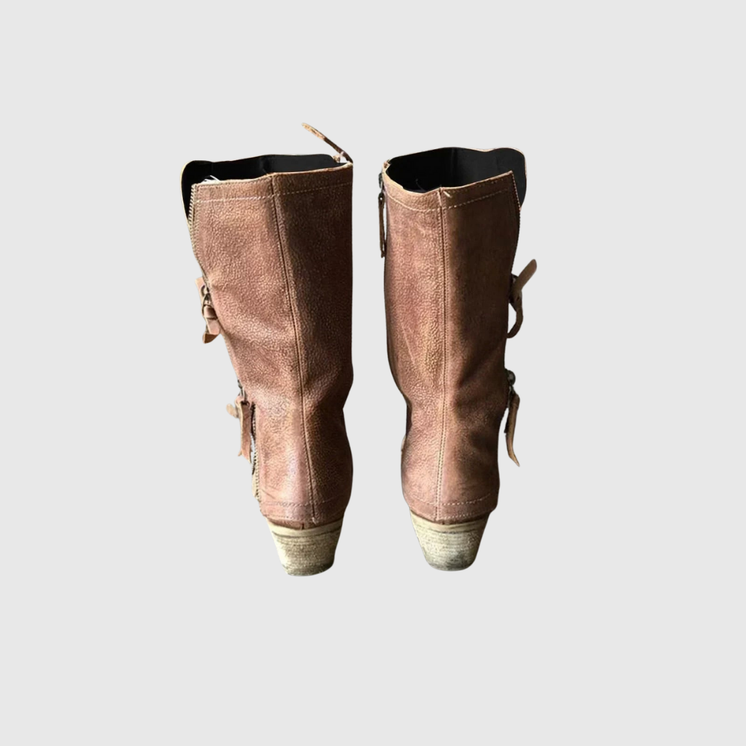 Julia | Luxe leren laarzen