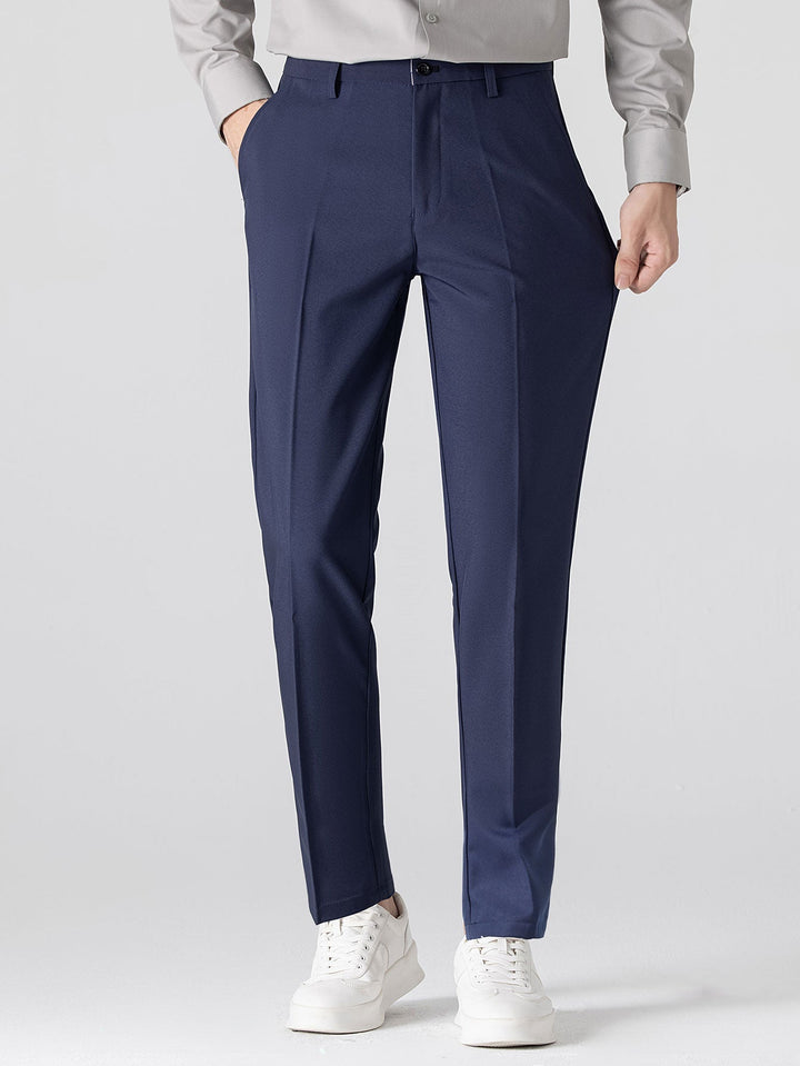 Sjoerd | Slim Fit Taps Toelopende Pantalon