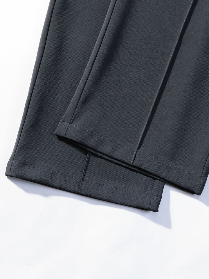 Abel | Geplooide Pantalon met Trekkoord