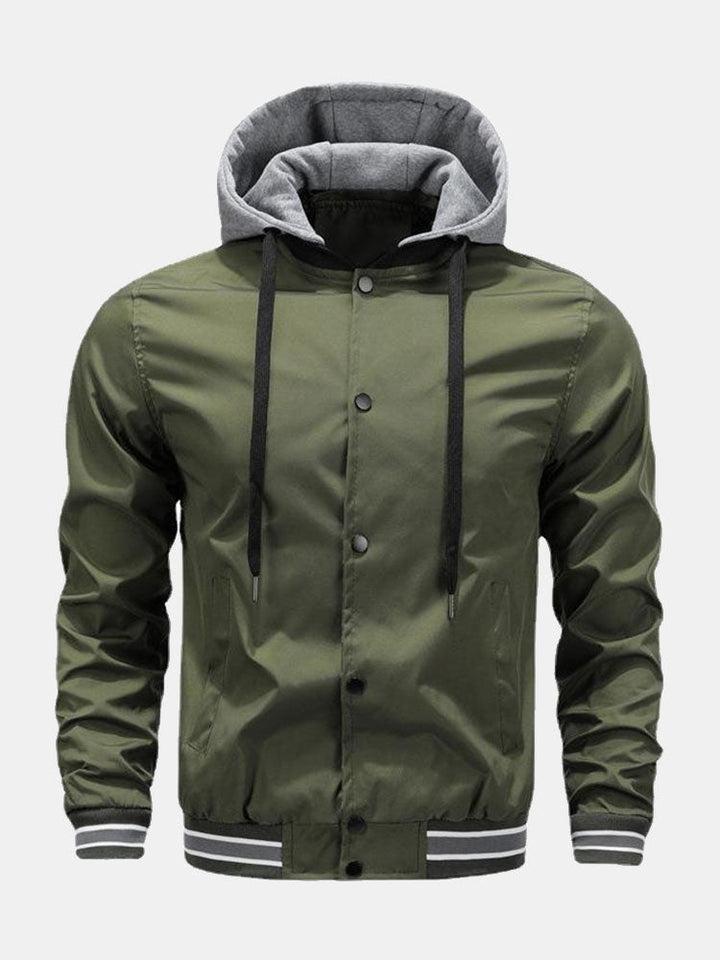 Onno | Bomber jack met afneembare capuchon
