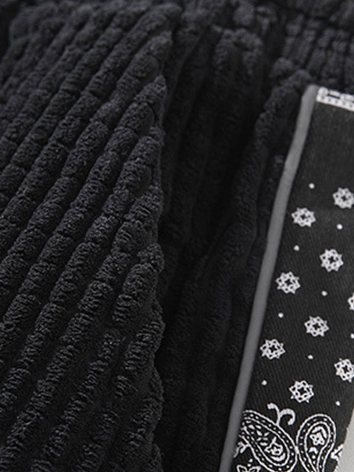 Roel | Corduroy Broek met Paisley Print