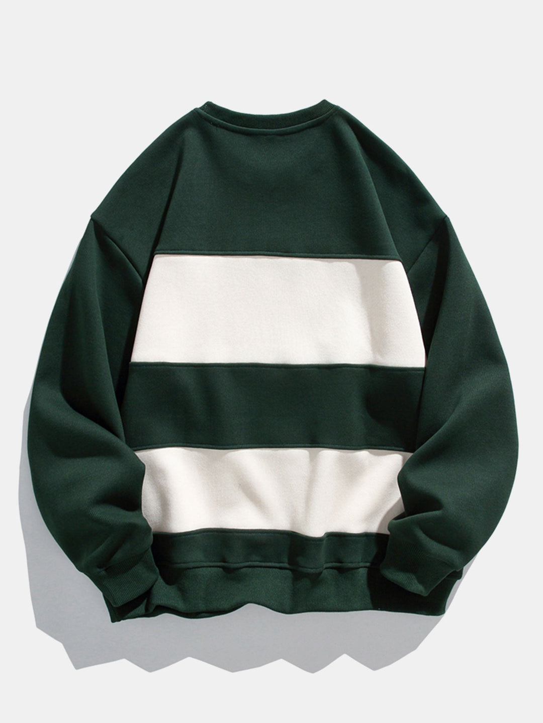 Daan | Sweater met kleurvlakken en relaxte pasvorm
