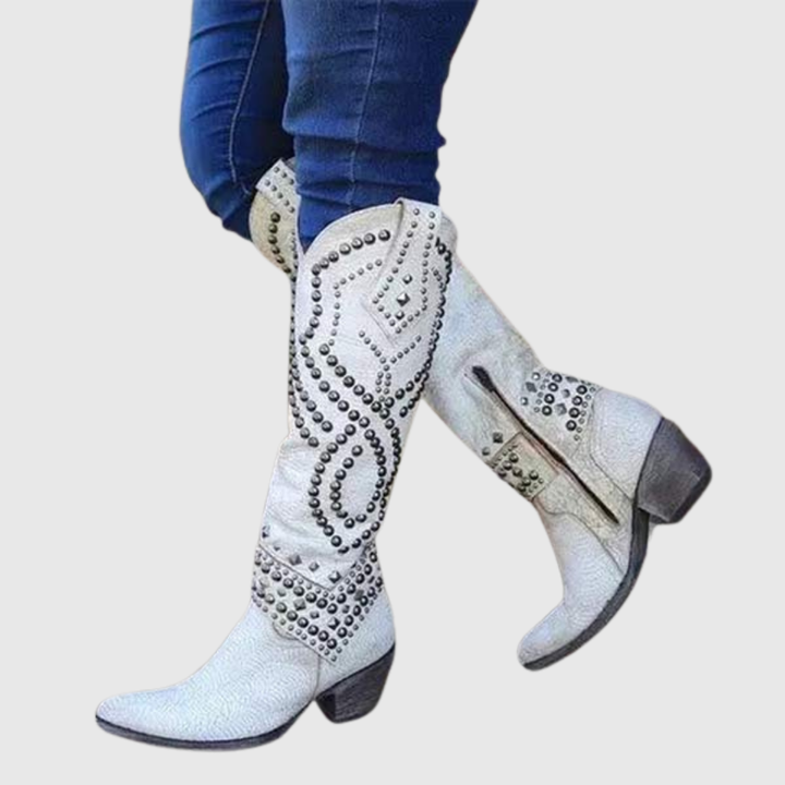 Tessa | Western kniehoge laarzen