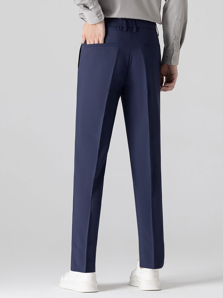 Sjoerd | Slim Fit Taps Toelopende Pantalon