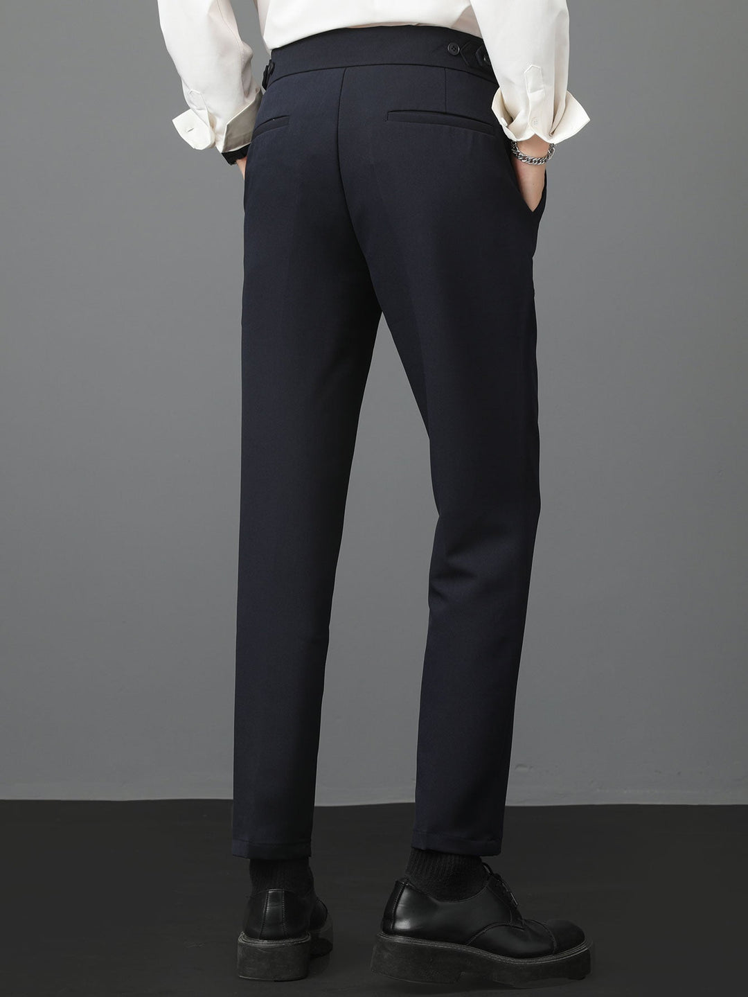 Björn | High Waist Slim Fit Pantalon