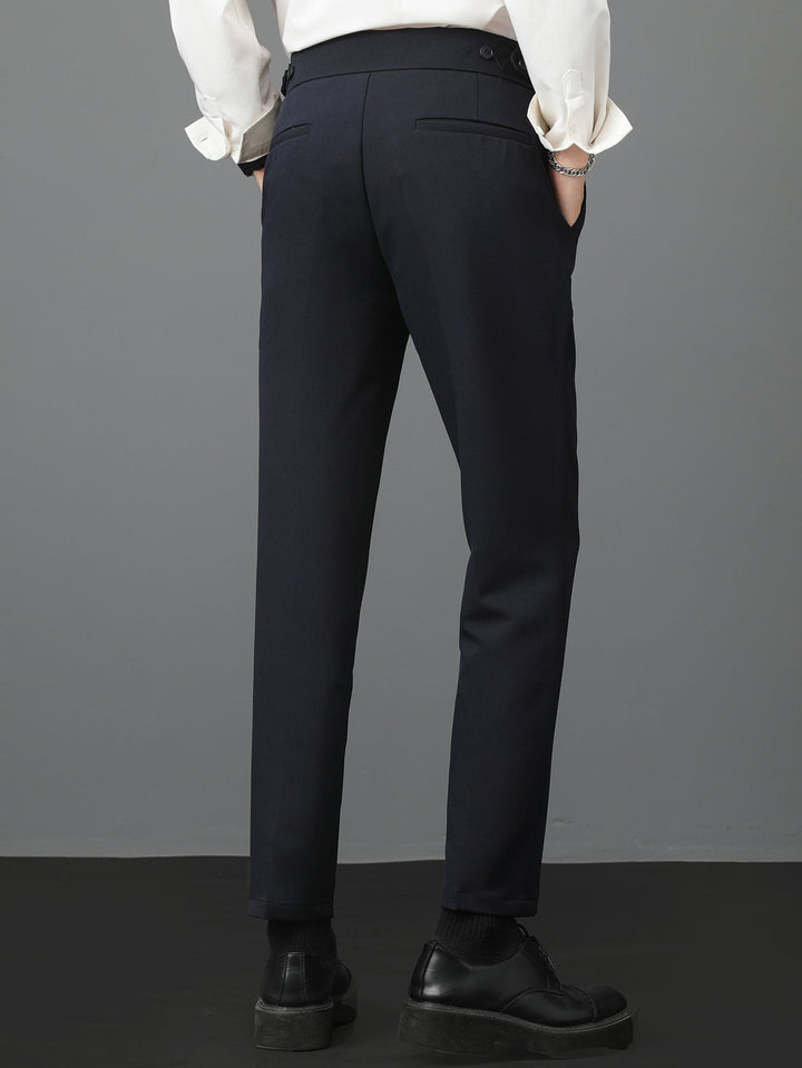 Björn | High Waist Slim Fit Pantalon
