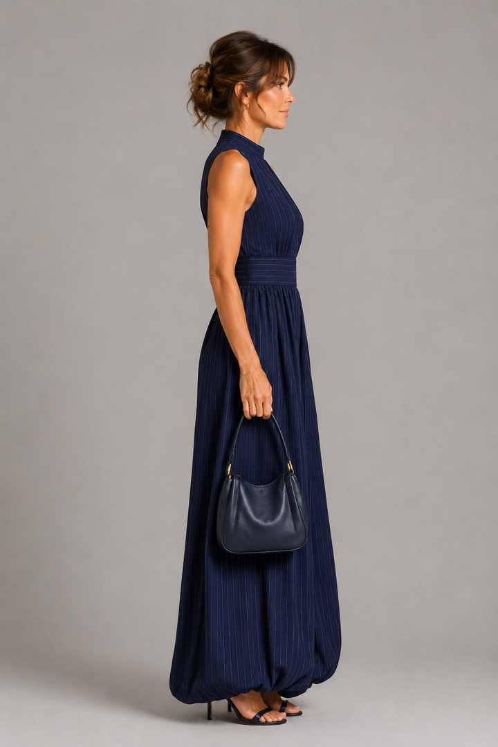 Inge | Jumpsuit met opstaande kraag