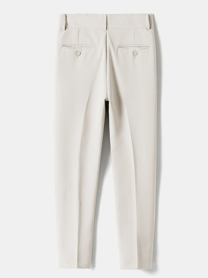 Wessel | Slim Fit Cropped Pantalon