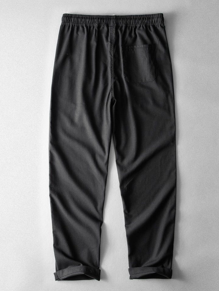 Dave | Linnen Broek Straight Leg