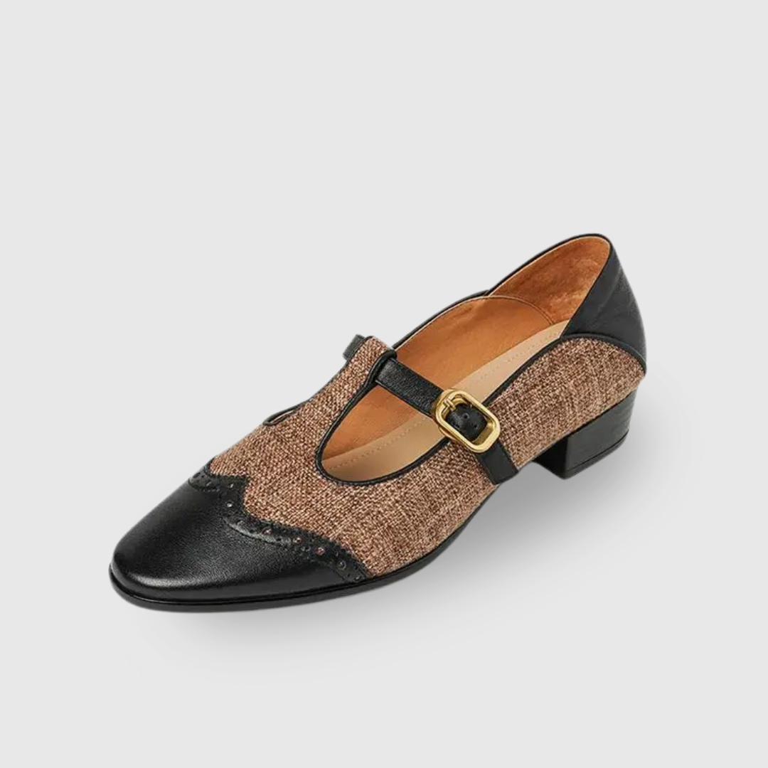 Bregje | Vintage schoenen met gesp